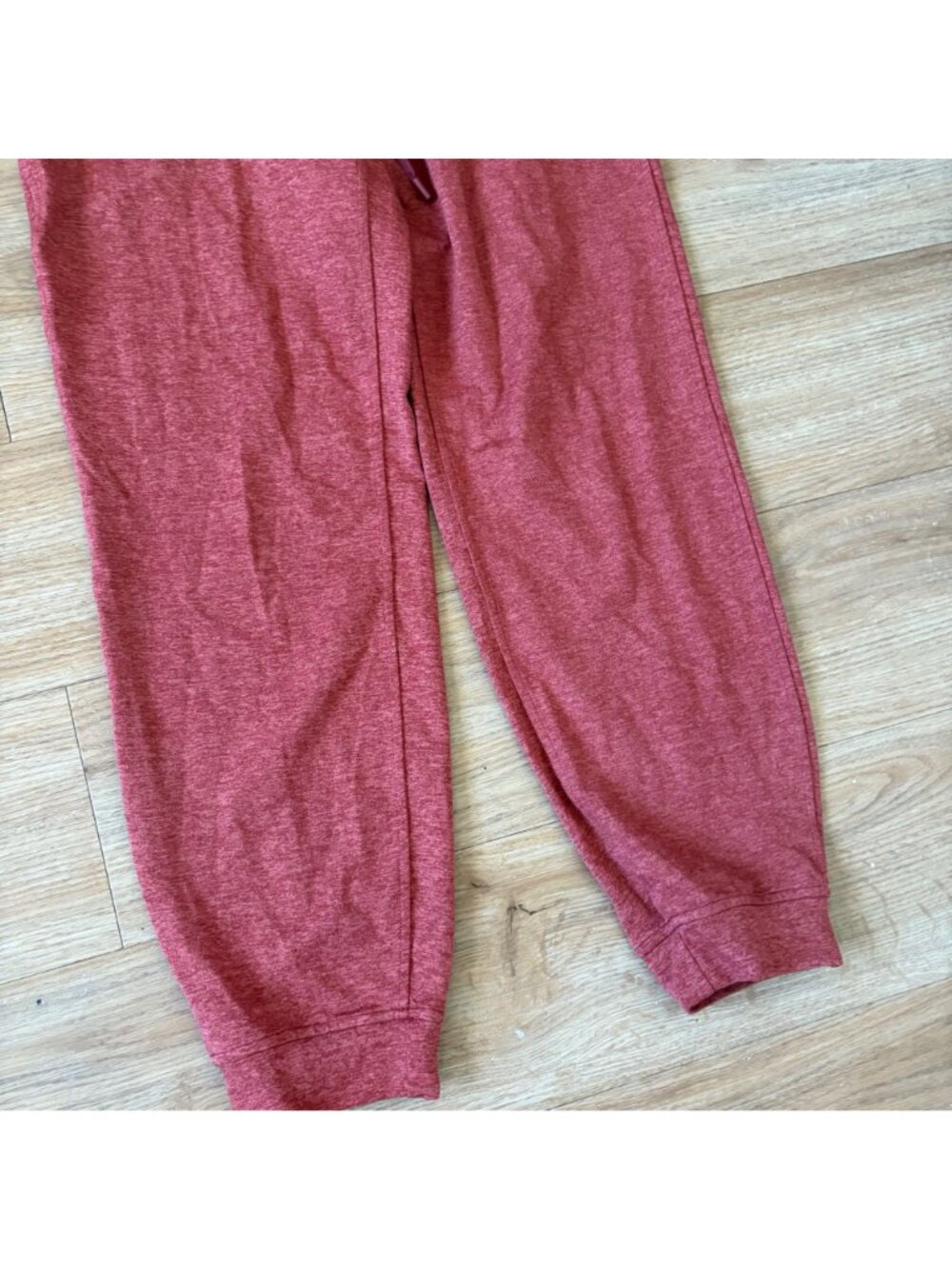 Lululemon Athletic Soft Jersey Classic Fit MR Joggers Heathered Orange Size 4 - Picture 4 of 10